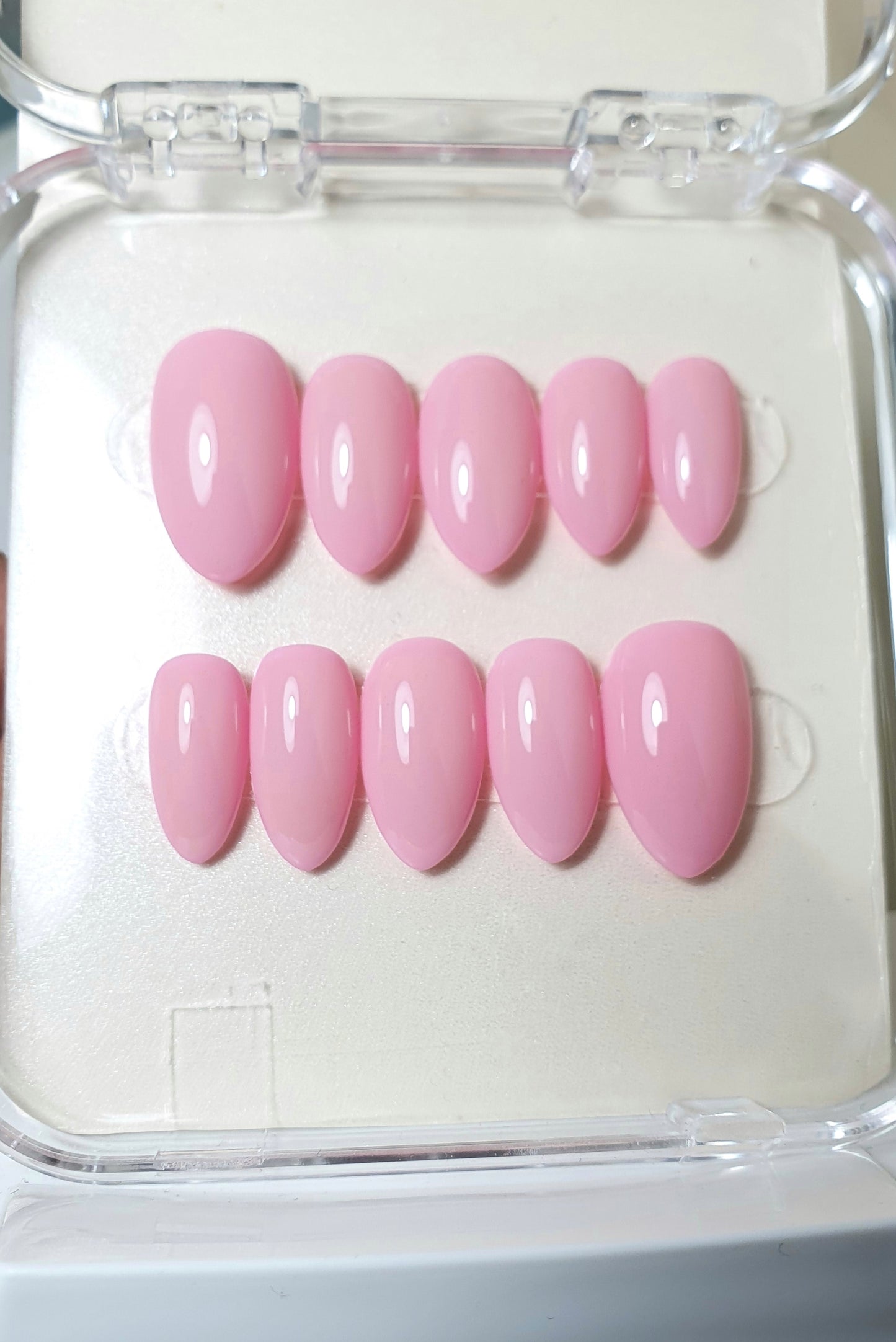 Rose Pink Press on Nails