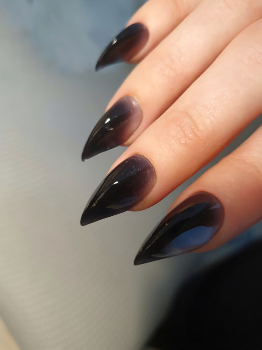 Black Claw Press On Nails, Cat claw nails