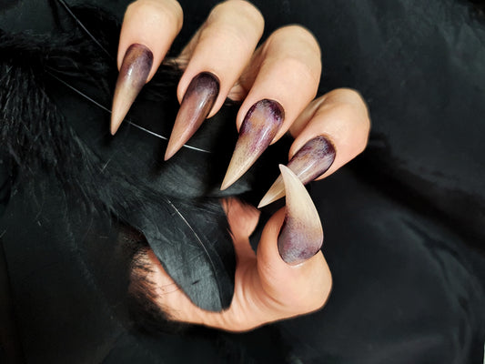 Witch's claws, Claw press on nails, Claw nails, Long Claw Nails