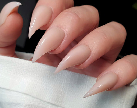 Pink Medium Claw press on nails