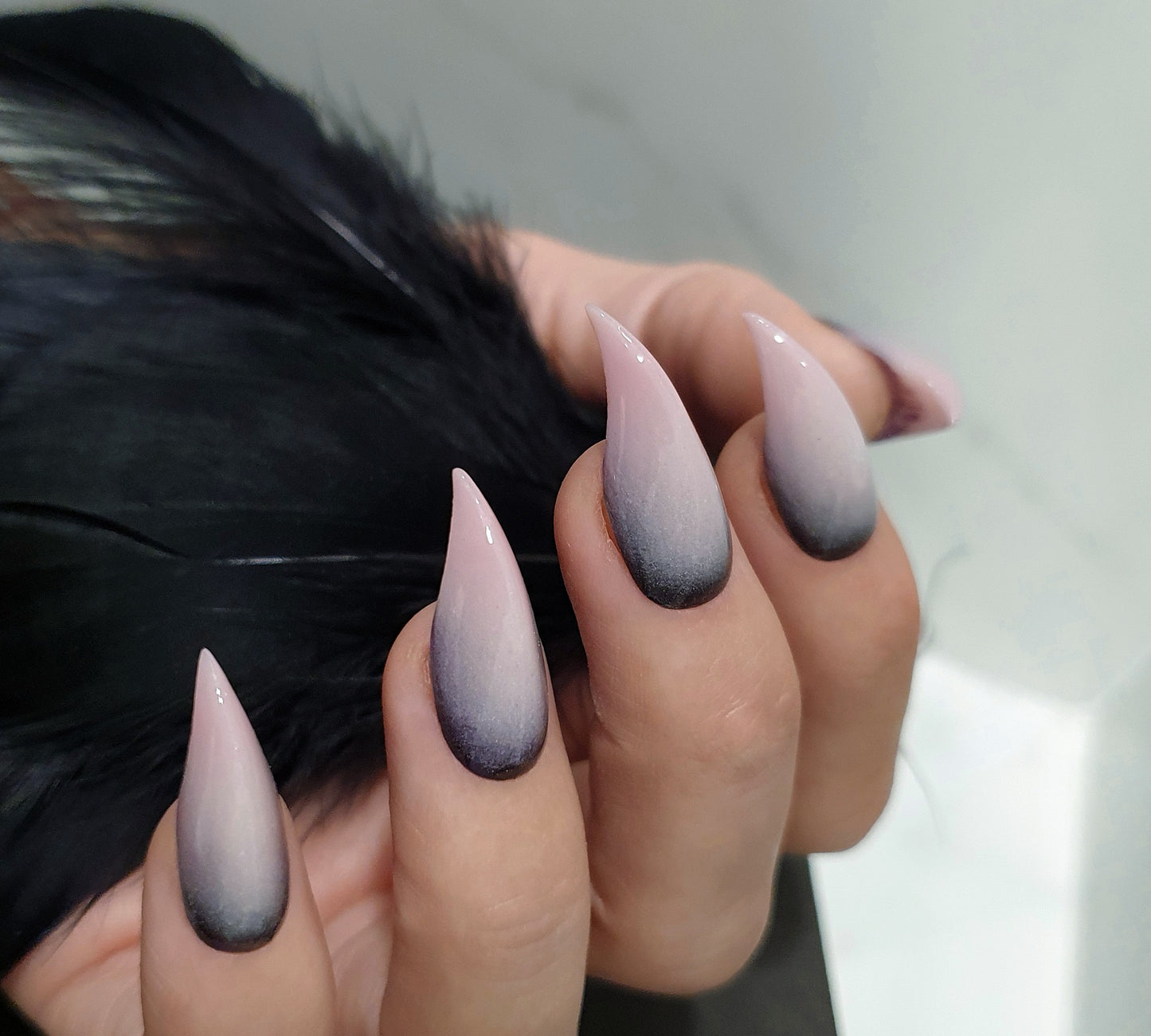 Medium Length Claw Nails