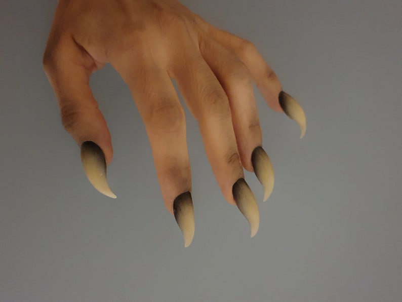 Reusable Monster Claw Nails: Teen Wolf Cosplay