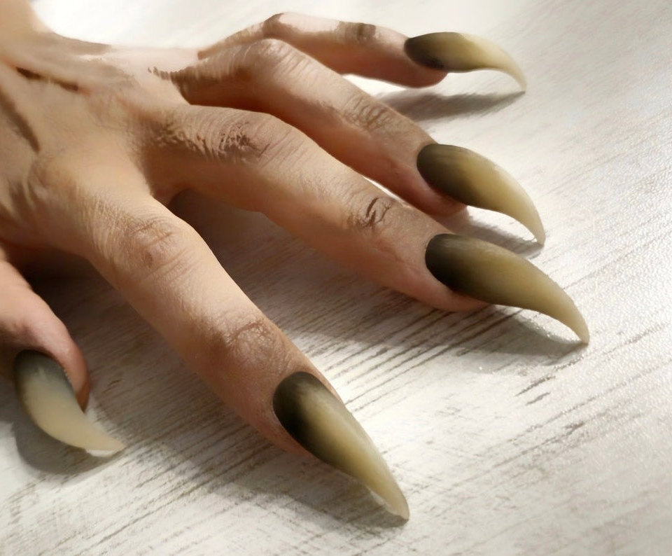 Reusable Monster Claw Nails: Teen Wolf Cosplay