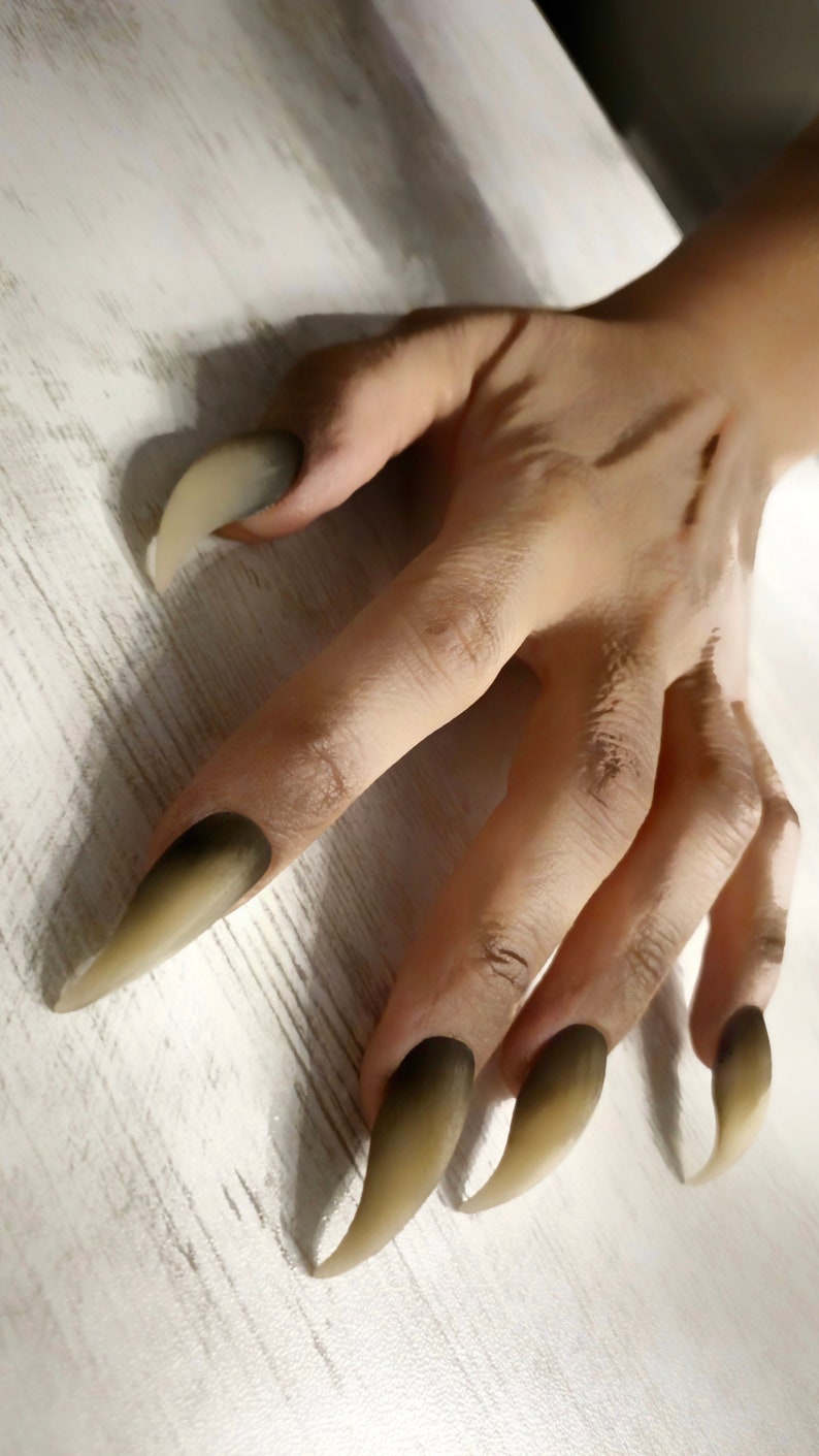 Reusable Monster Claw Nails: Teen Wolf Cosplay