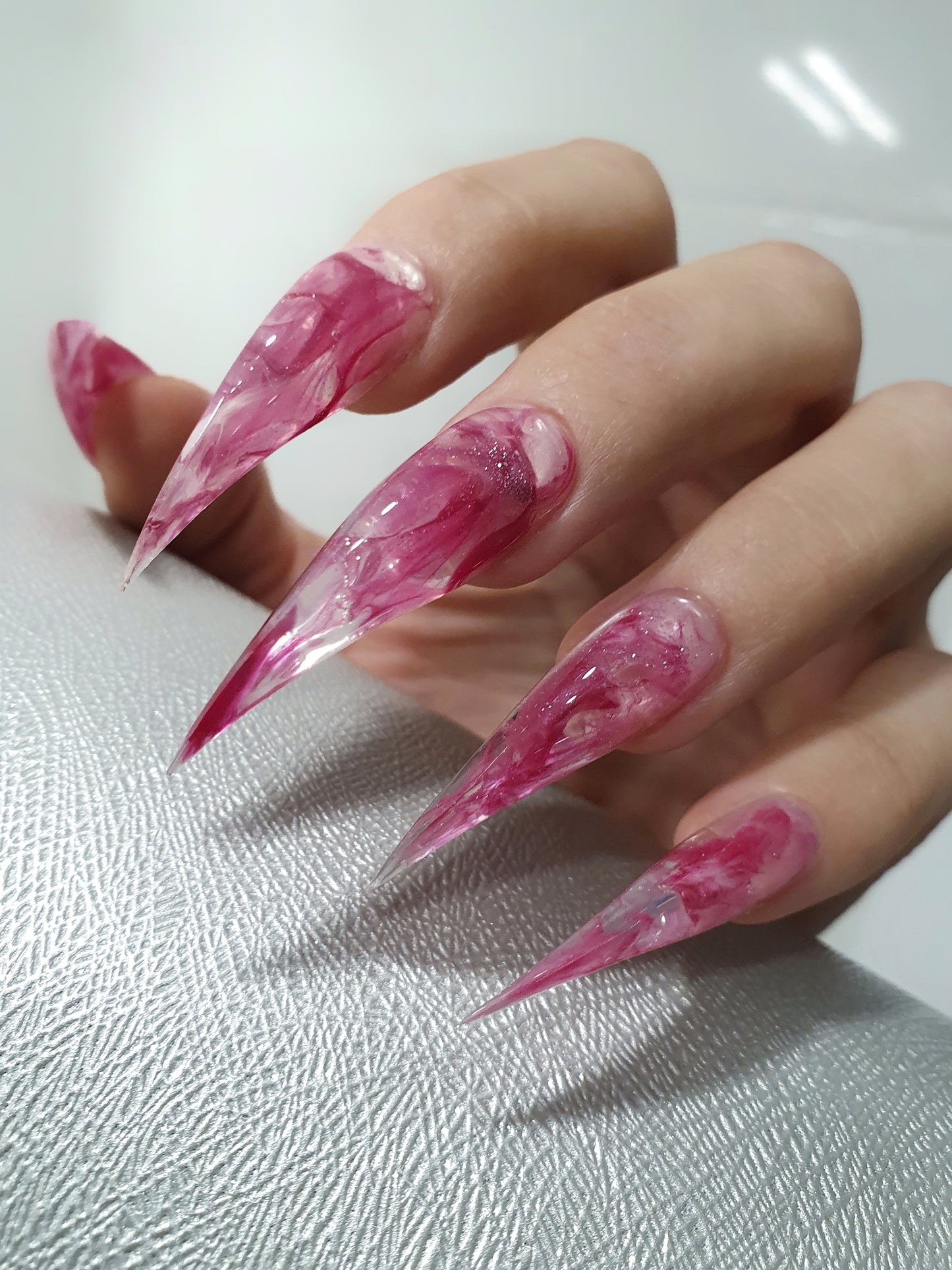 Extra Long Amorphous Witch Claws Press on Nail