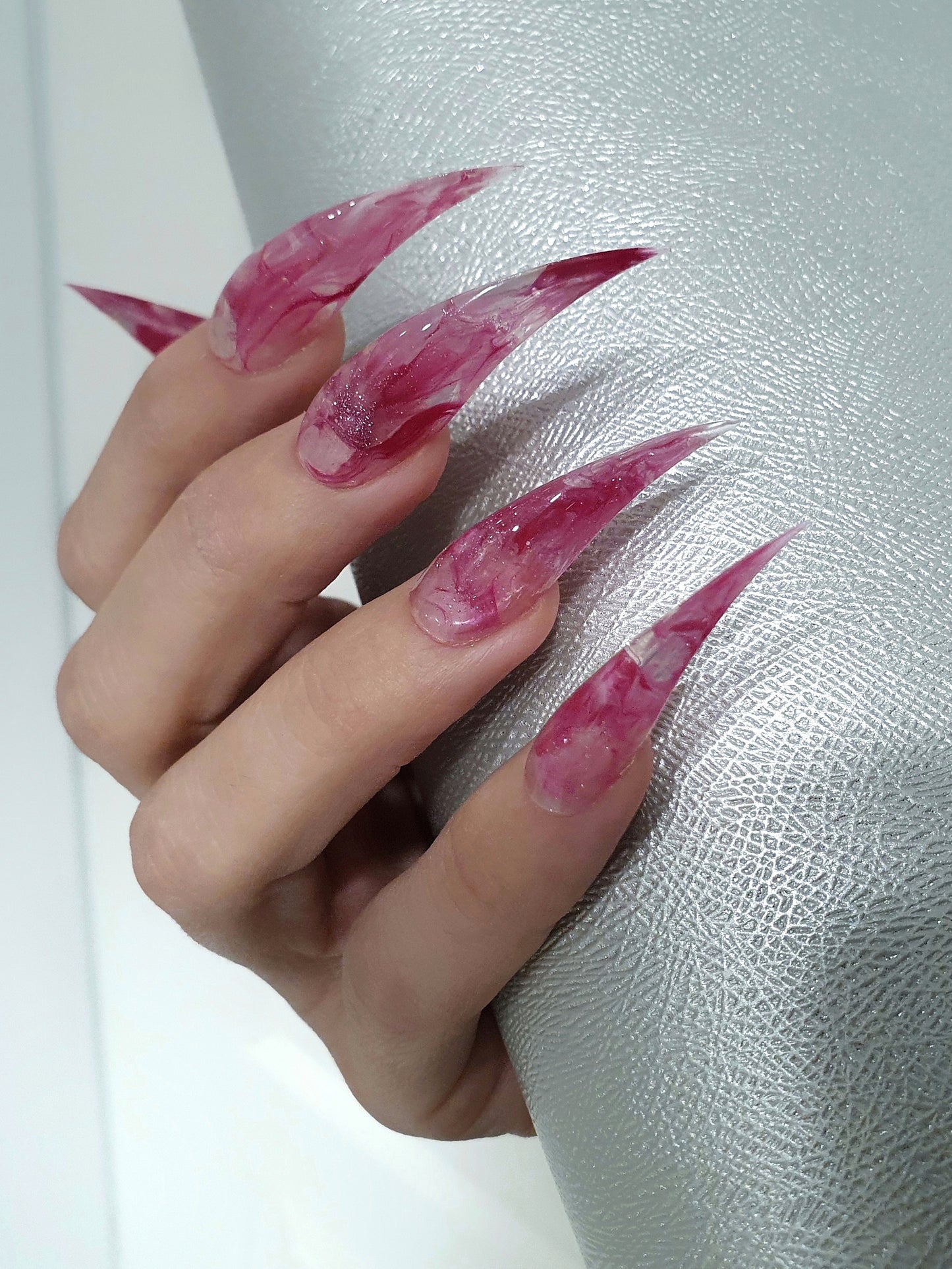 Extra Long Amorphous Witch Claws Press on Nail