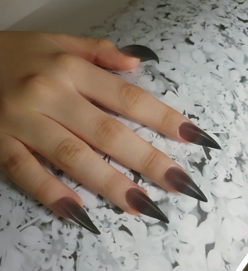 Black Cat Claw Press ons