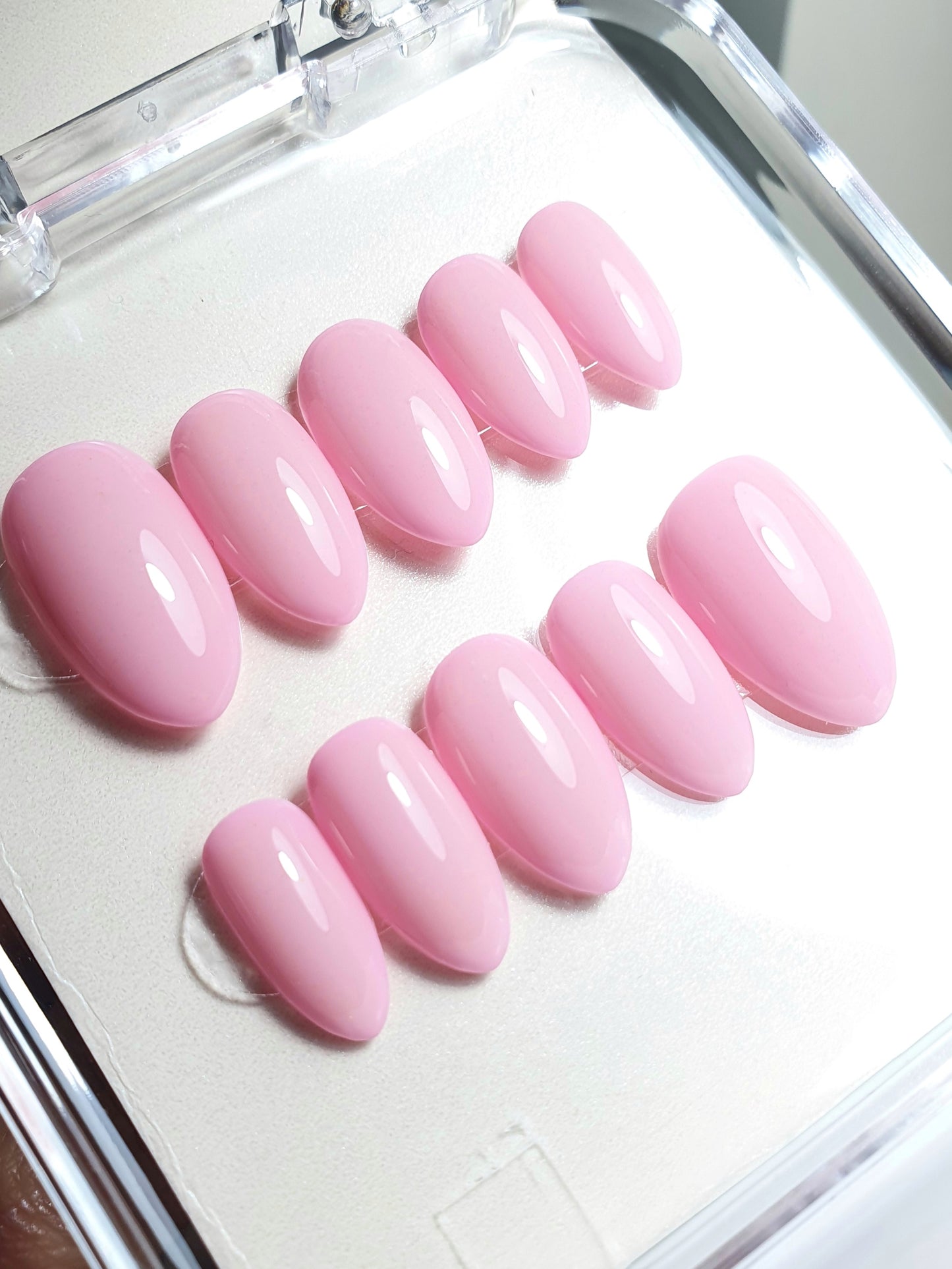 Rose Pink Press on Nails