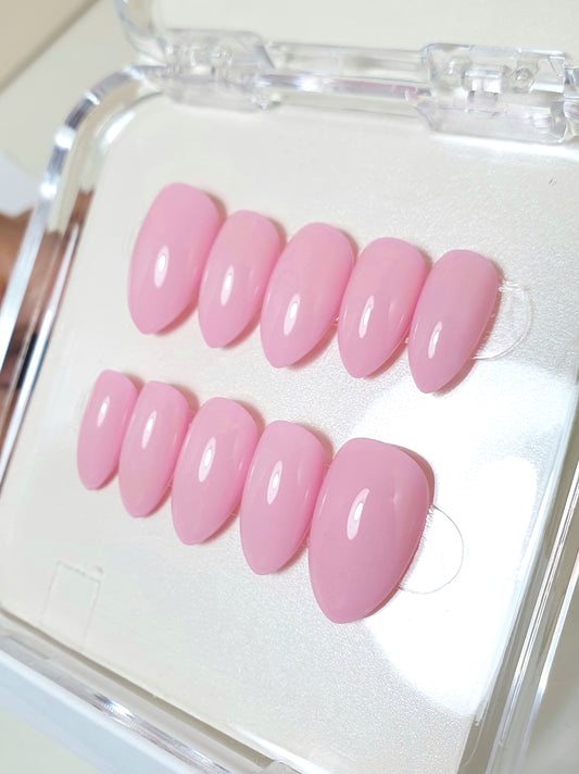 Rose Pink Press on Nails