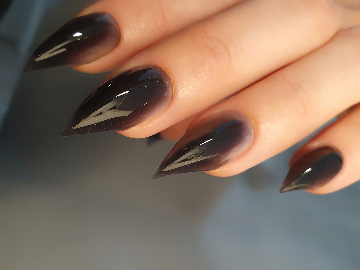 Black Claw Press On Nails, Cat claw nails