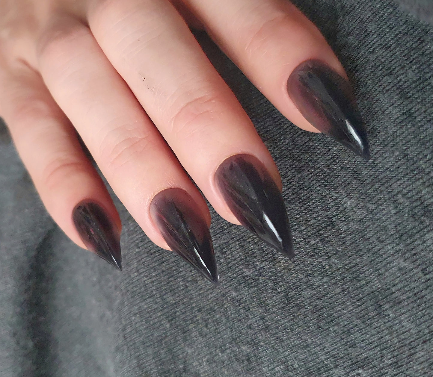 Black Claw Press On Nails, Cat claw nails