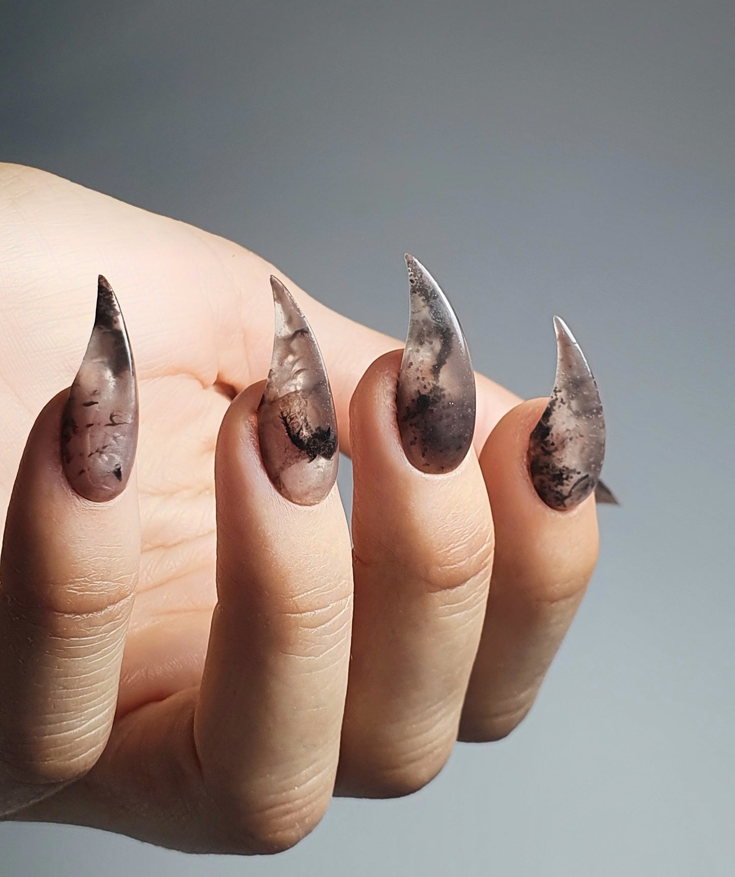 Cat Claw Press On Nails, Handmade False Nails